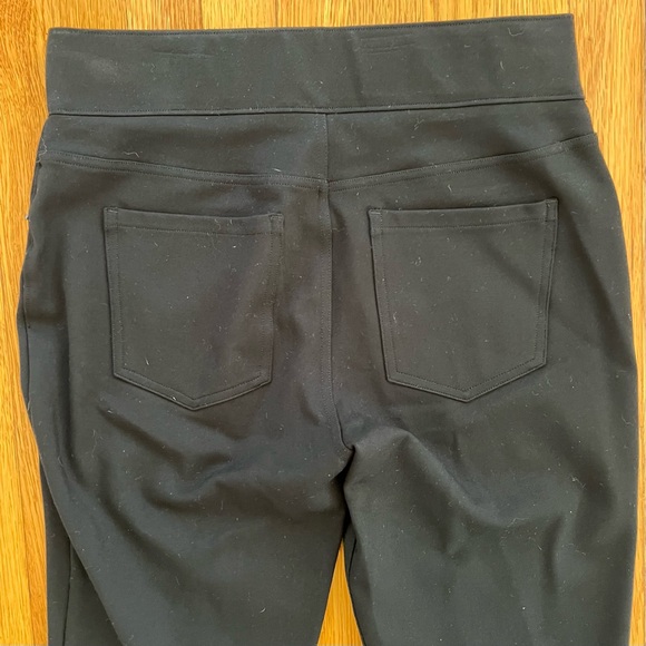 Spanx The Perfect Black Pant Crop Flare Pants, Medium - Picture 7 of 9